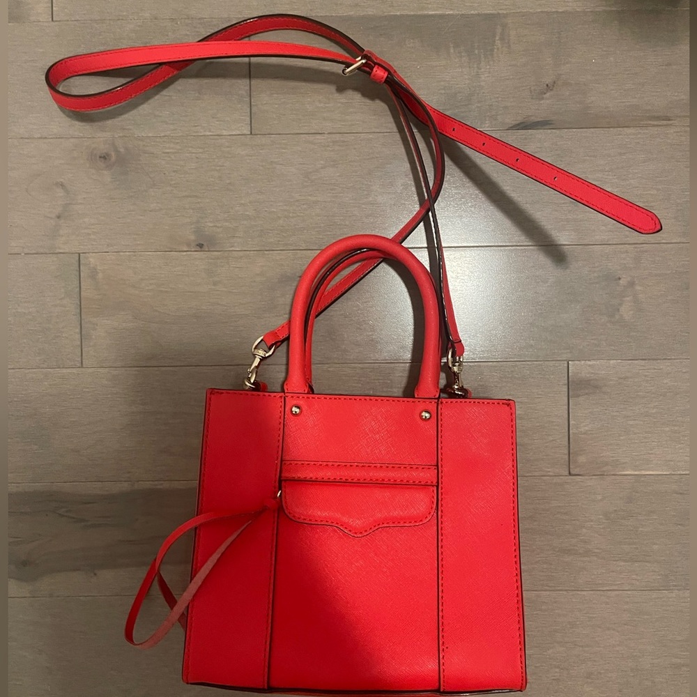 REBECCA MINKOFF RED CROSSBODY